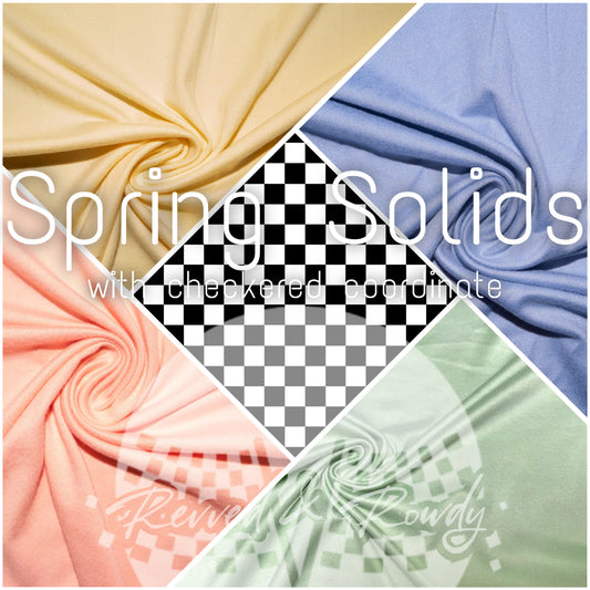 Checkered Spring Solids